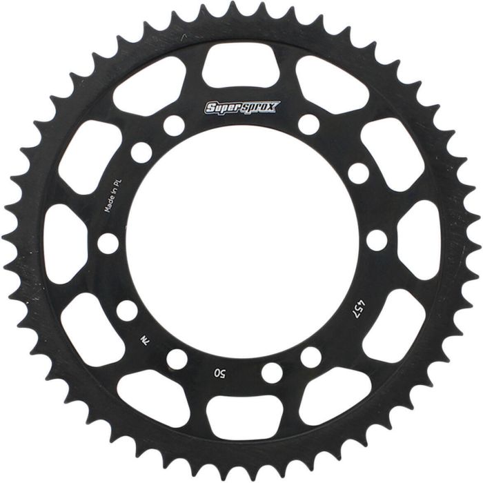 Supersprox Steel Rear Sprocket 420 50T RFE 457 50 BLK FortNine Canada