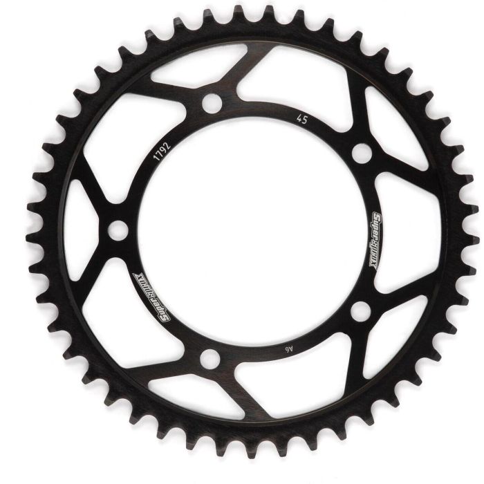 Supersprox Steel Rear Sprocket 525 45T RFE 1792 45 BLK FortNine