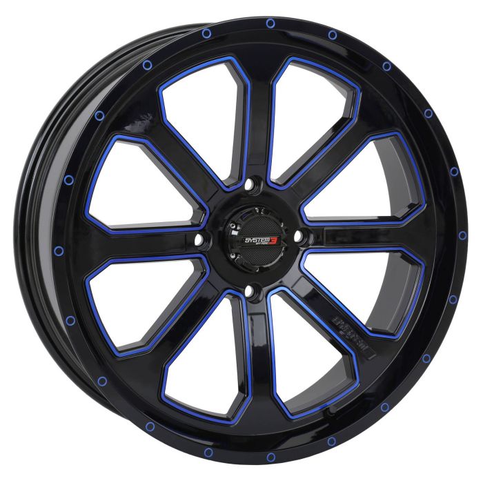 System 3 ST-4 Aluminum Wheel - 20S3-4137B | FortNine Canada