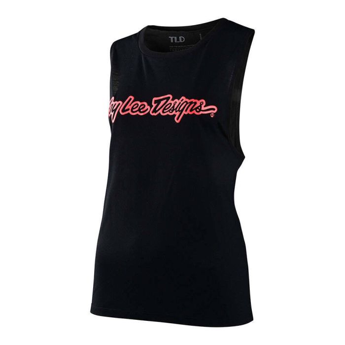 Image of : Troy Lee Womens Signature Muscle Tank Top
