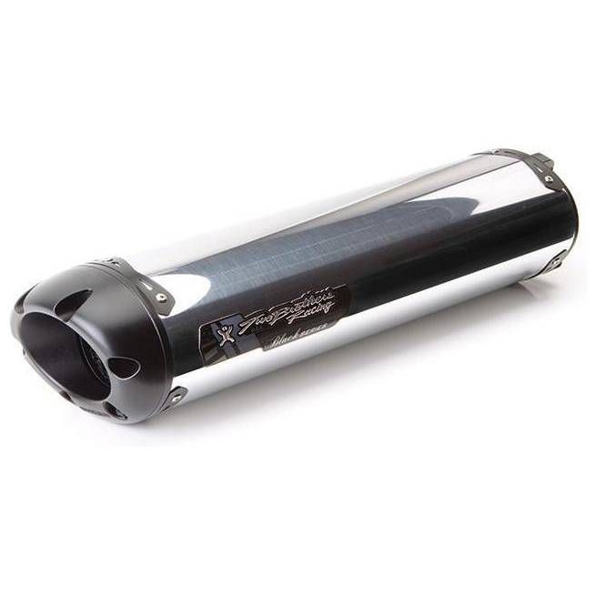 Two Brothers M-2 Slip-On Exhaust Aluminum - Black Series - 005-1390406V ...