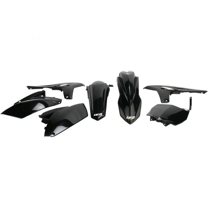 Image of : UFO Plastic Kit Black - YAKIT310-001 | Yamaha YZ250F 2011-2012