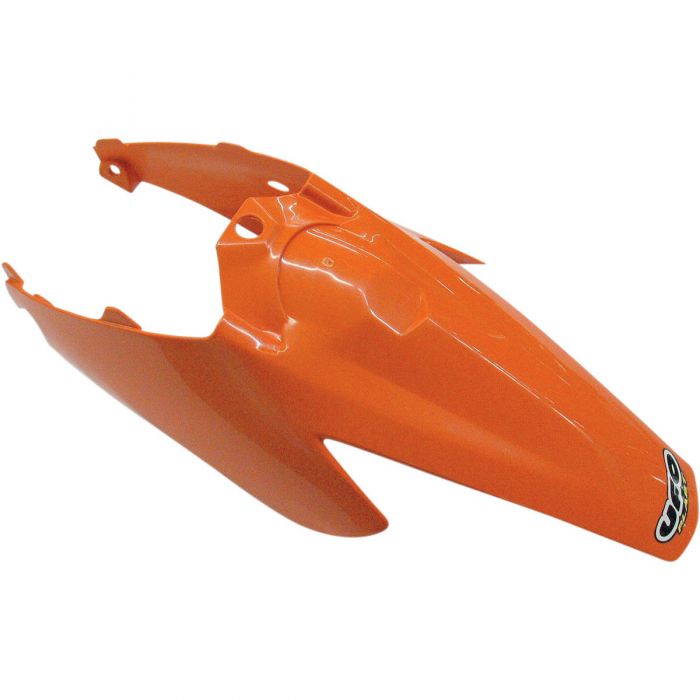 UFO Rear Fender KTM Orange 98-23 - with Side Panels - KT03080-127