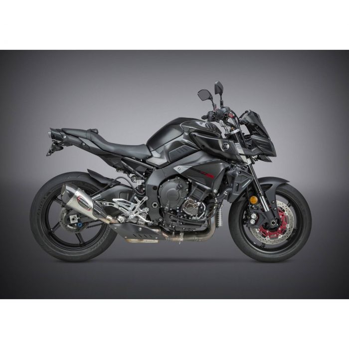 Yoshimura Alpha T Street Series Slip-On Exhaust - 13100BP520