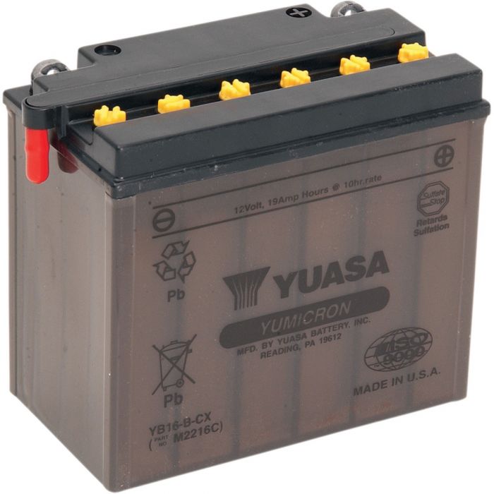 Yuasa Yumicron CX Battery - YUAM2216C - YB16-B-CX | FortNine Canada