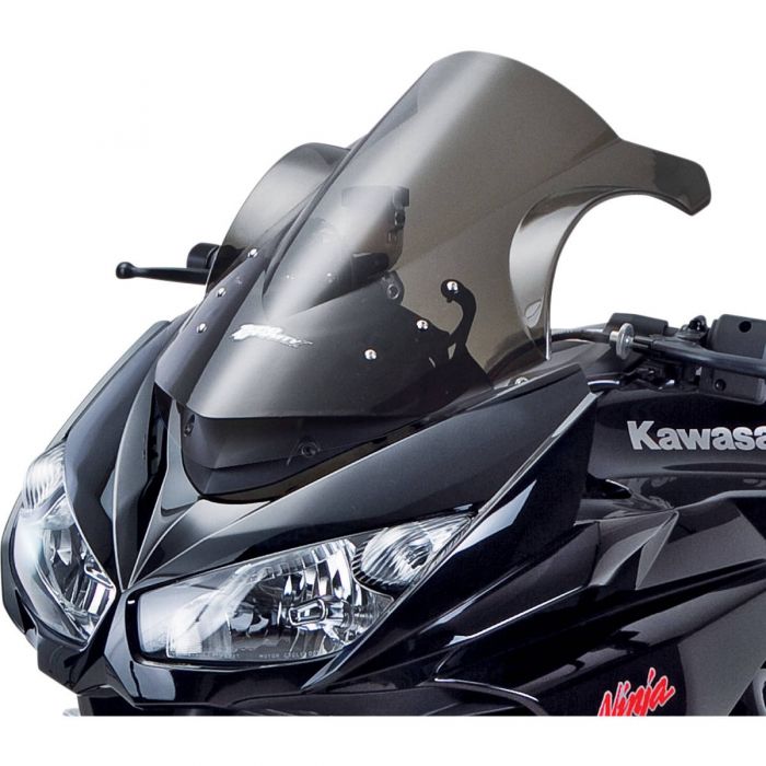 Zero Gravity Double Bubble Windscreen Light Smoke - 16-231-02 | Kawasaki  Ninja 1000 2011-2016