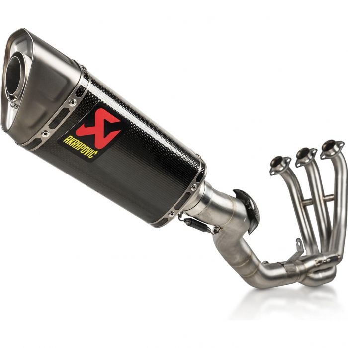 Image of : Akrapovic Racing Line Full System Exhaust - Carbon Fiber Muffler - S-Y9R20-APC