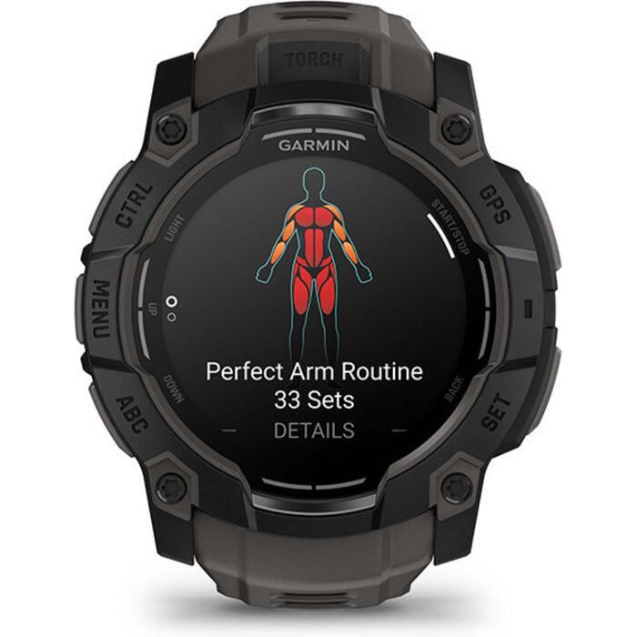 ガーミン(GARMIN) Instinct 3 AMOLED 50m Garmin Instinct® 3 50mm, AMOLED Display, Rugged Outdoor GPS