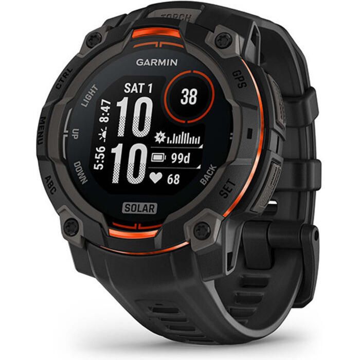 Image of : Garmin Instinct 3 Solar GPS Smartwatch