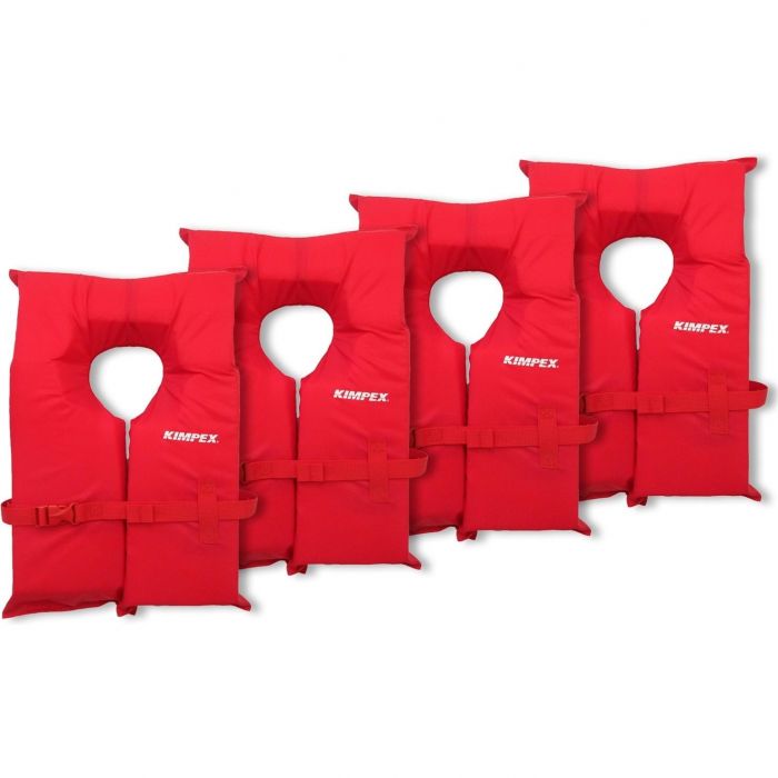 Image of : Kimpex Set of 4 Keyhole Life Jacket - 202 ( 4 KITS)