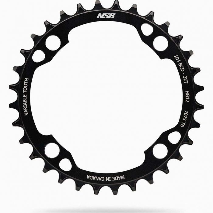 North Shore Billet Shimano HG12 1X12 104 BCD Variable Tooth