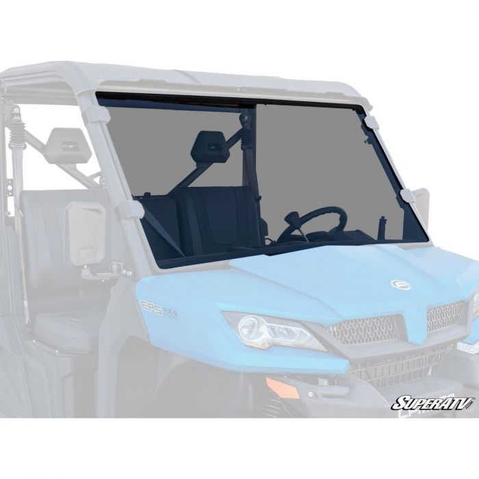 Image of : SuperATV CFMOTO UForce 1000 Scratch Resistant Polycarbonate Full Windshield - WS-CF-UF1000-73