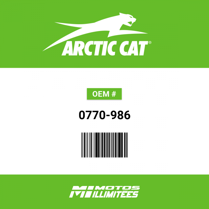 Image of : Arctic Cat Tank Fuel Race CC S/P Assembly - 0770-986