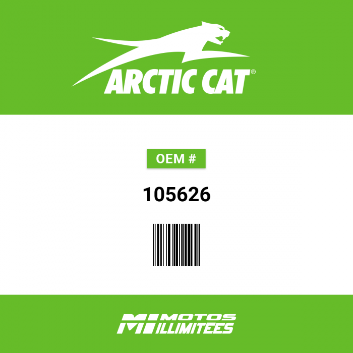 Image of : Arctic Cat - Refroidisseur Intermédiaire DEA sans Capteur Ral9010 V001 - 105626