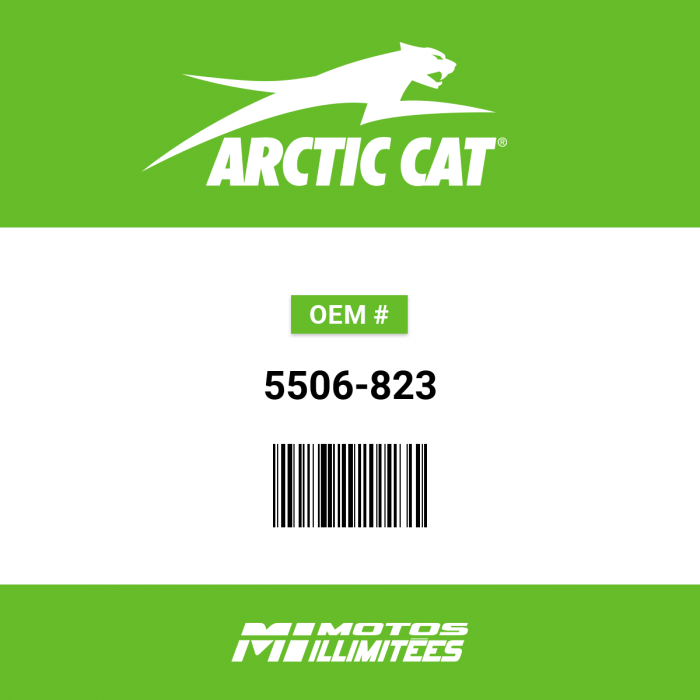 Image of : Arctic Cat - Aile Avant Gauche Bleu Neptune - 5506-823