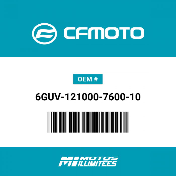 Image of : CFMoto Decal Kit - Fuel Tank - 6GUV-121000-7600-10