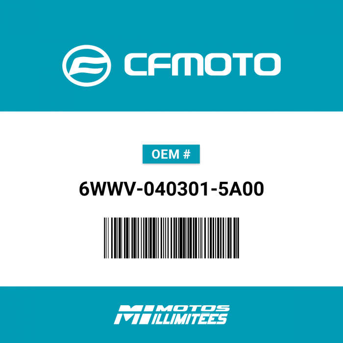 Image of : CFMoto Rear Guard - Dashboard - 6WWV-040301-5A00