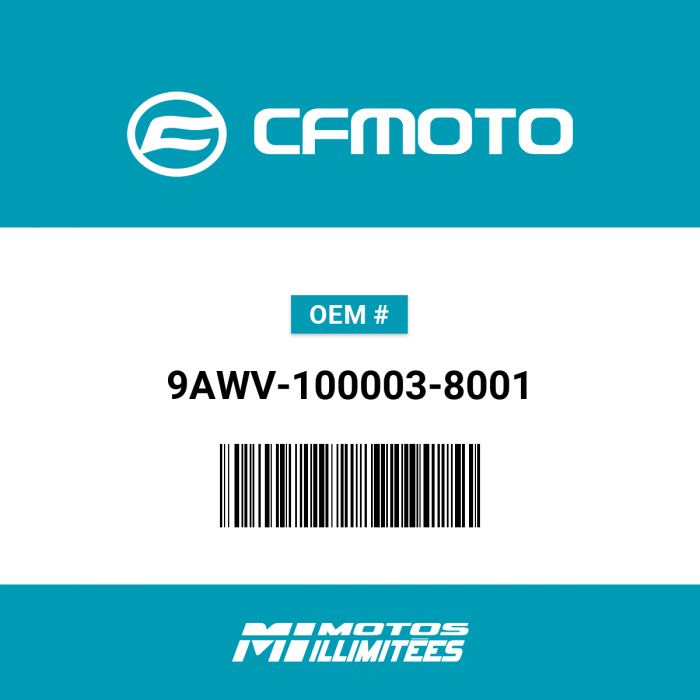 CFMoto Handlebar Lower Press Cover - 9AWV-100003-8001 | FortNine Canada