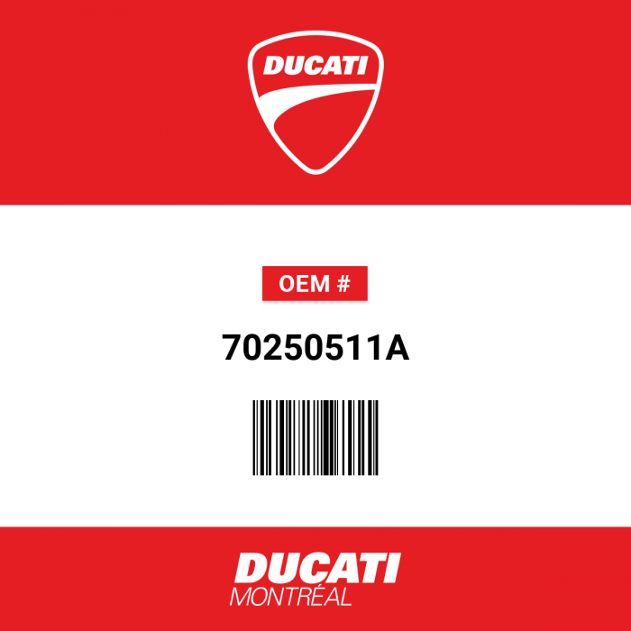 Image of : Ducati Bearing 25X47X12 - 70250511A