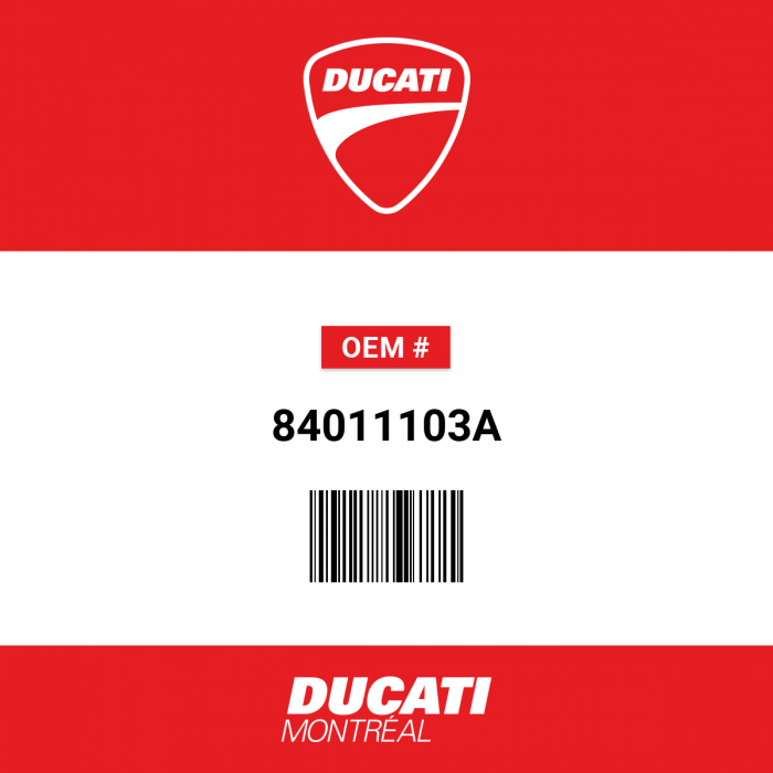 Image of : Ducati Adjuster Opening Rocker Arm 3.65 mm - 84011103A