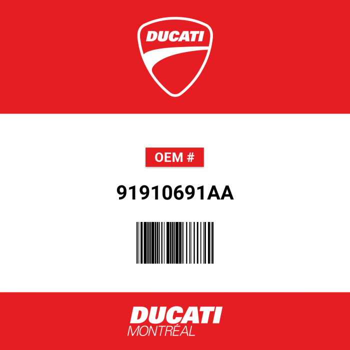 Image of : Ducati - Housse de Moto en Toile - 91910691AA