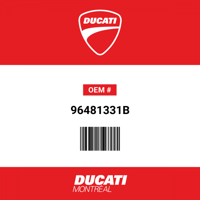 Image of : Ducati Homologated Silencer Hardware Set SCR DS - 96481331B