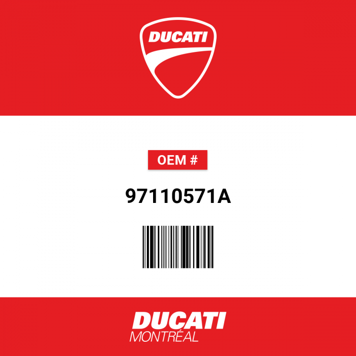 Image of : Ducati - Support Inférieur - 97110571A