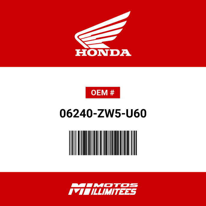 Honda Box Kit Remote Control - 06240-ZW5-U60 | FortNine Canada