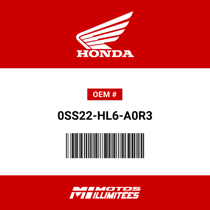 Image of : Honda Speaker Harness - 0SS22-HL6-A0R3