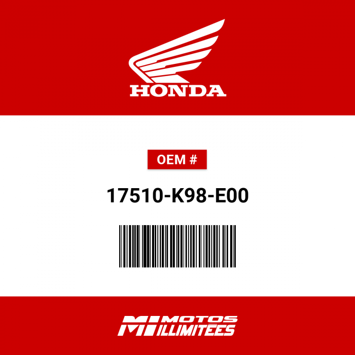 Image of : Honda Tank Comp Fuel - 17510-K98-E00