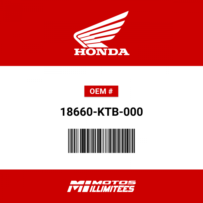 Image of : Honda Stay Air Injection Control Valve - 18660-KTB-000