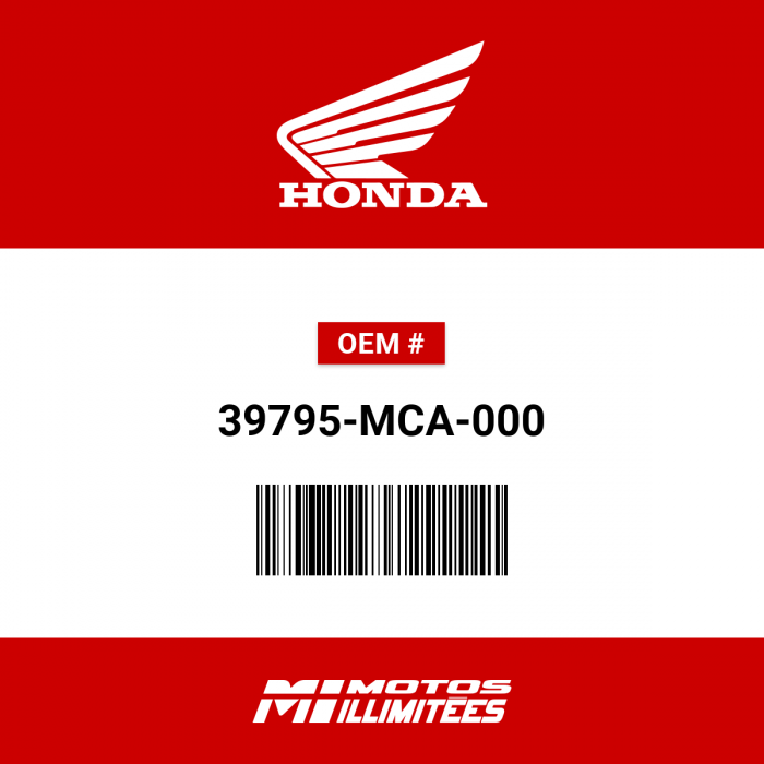 Image of : Honda - Relais de Puissance (Micro ISO 5P) - 39795-MCA-000