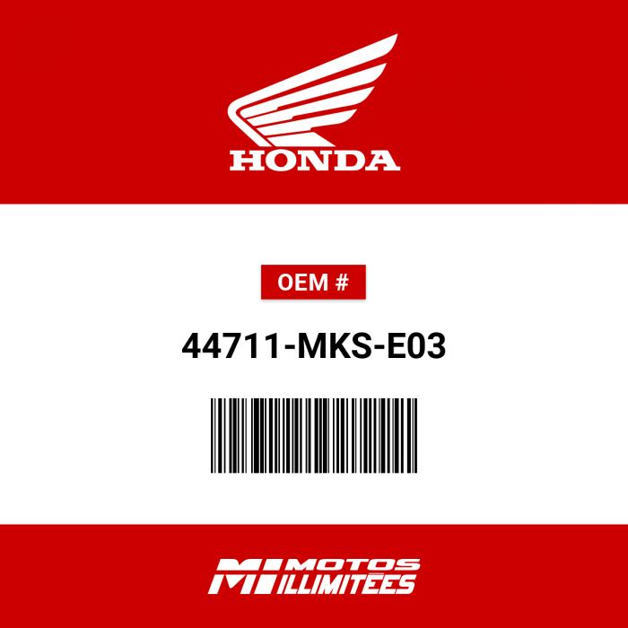 Image of : Honda Tire Front - 44711-MKS-E03