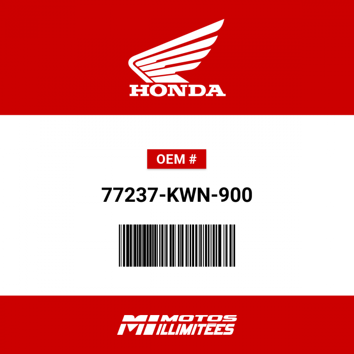 Image of : Honda Cover Seat Catch - 77237-KWN-900