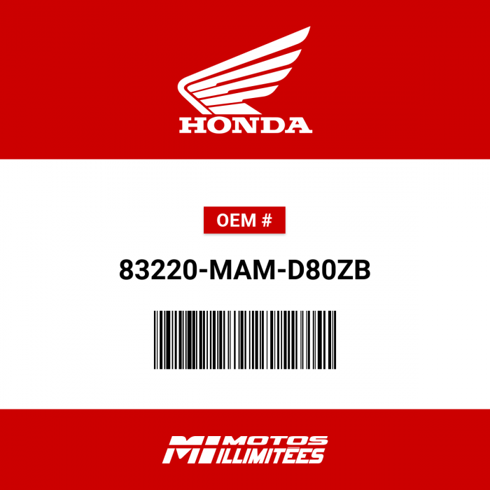 Honda Shelter Set Left Side (TYPE10) (WL) - 83220-MAM-D80ZB | FortNine
