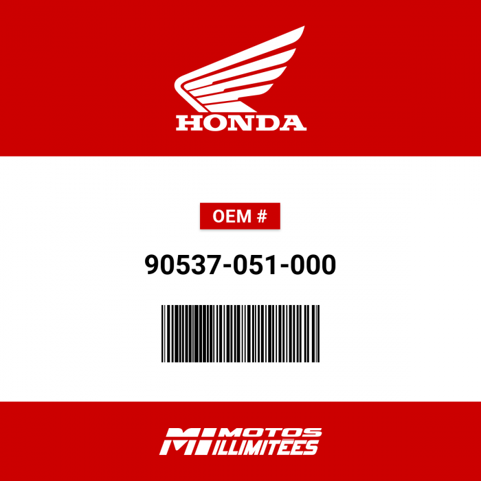 Image of : Honda Washer (13.2X24) - 90537-051-000