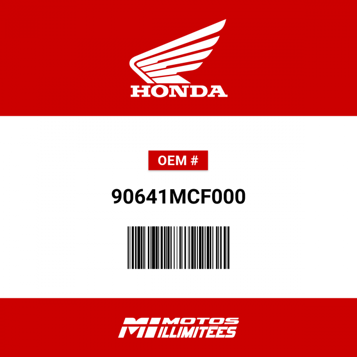 Image of : Honda Stud (9X15) - 90641MCF000