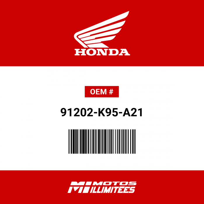 Image of : Honda Oil Seal (39X56X7.5) - 91202-K95-A21
