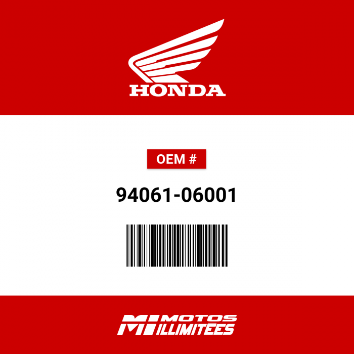Image of : Honda Nut Square Weld (6MM) - 94061-06001