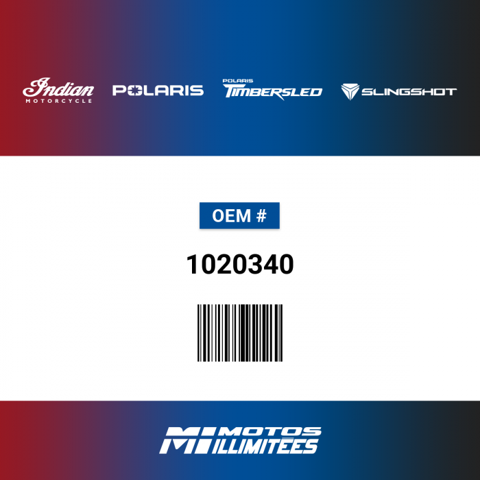 Polaris / Indian Plate-Weldnut Hoop - 1020340 | FortNine Canada