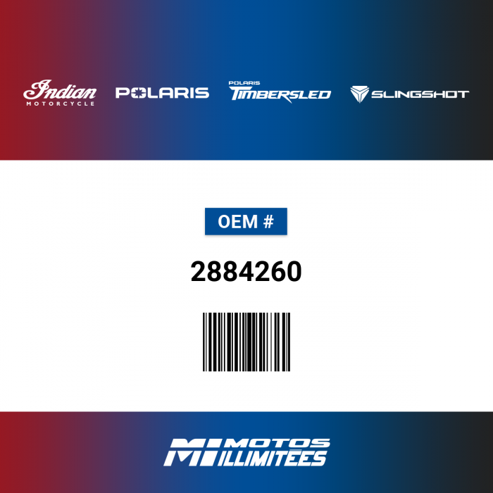 Image of : Polaris / Indian Wheel/Tire Buckle Accent/Mud XC 29 - 2884260