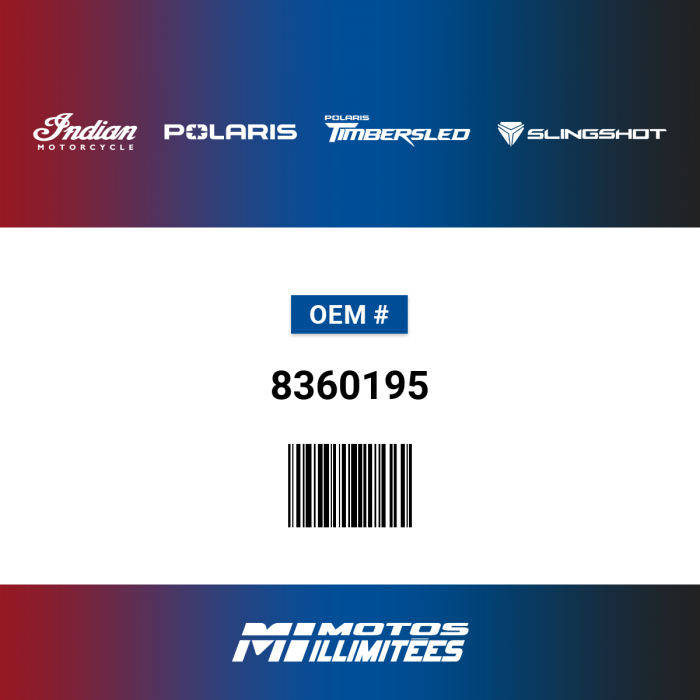 Image of : Polaris / Indian Coroplast Tape-837X - 8360195