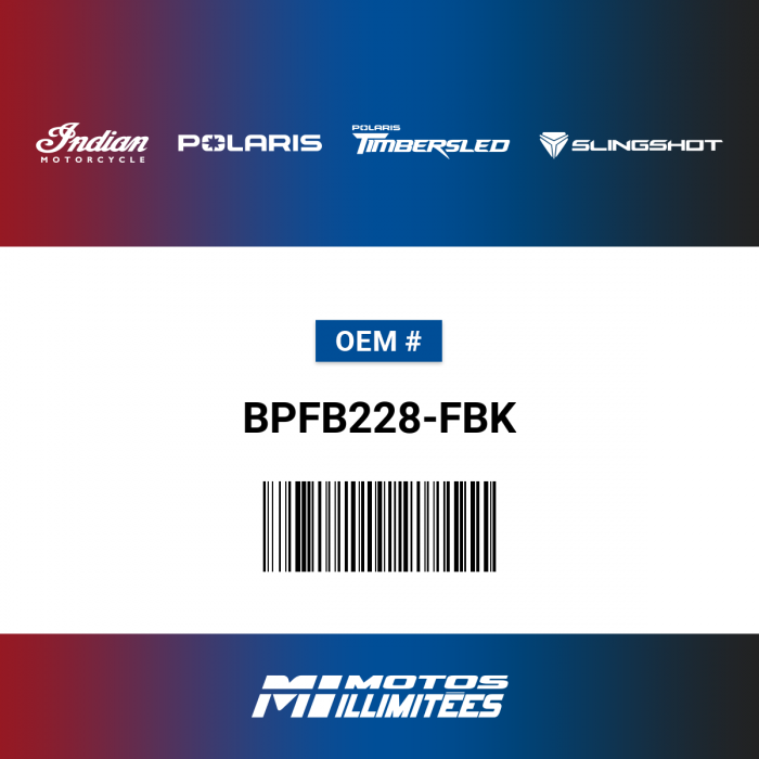 Polaris / Indian Burandt Front Bumper Axys FBK BPFB228FBK FortNine