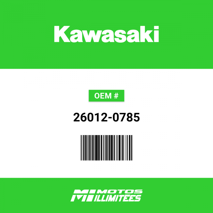 Image of : Kawasaki - Batterie MF KMX14-BS 12V 1 - 26012-0785