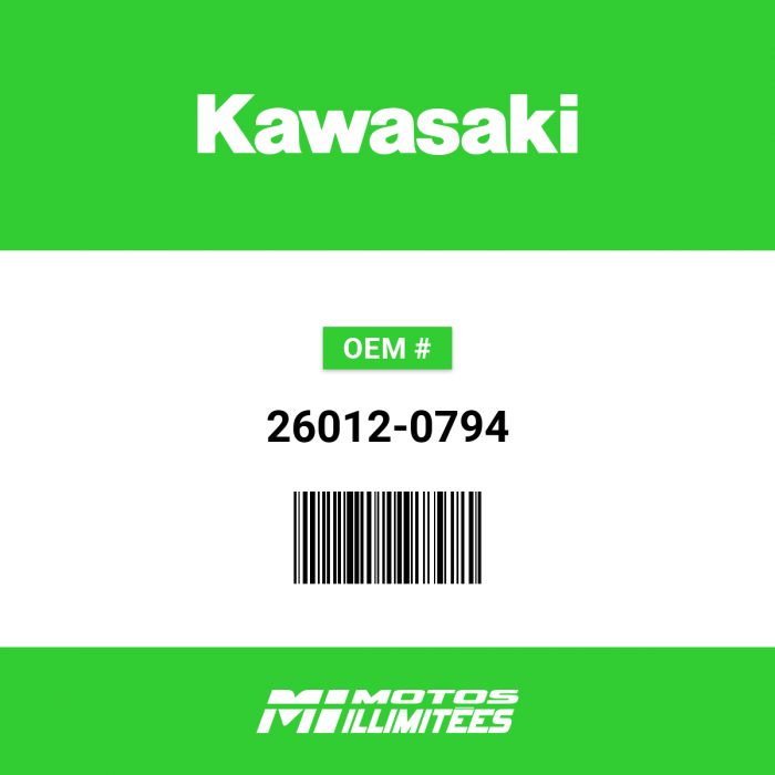 Image of : Kawasaki Battery - 26012-0794