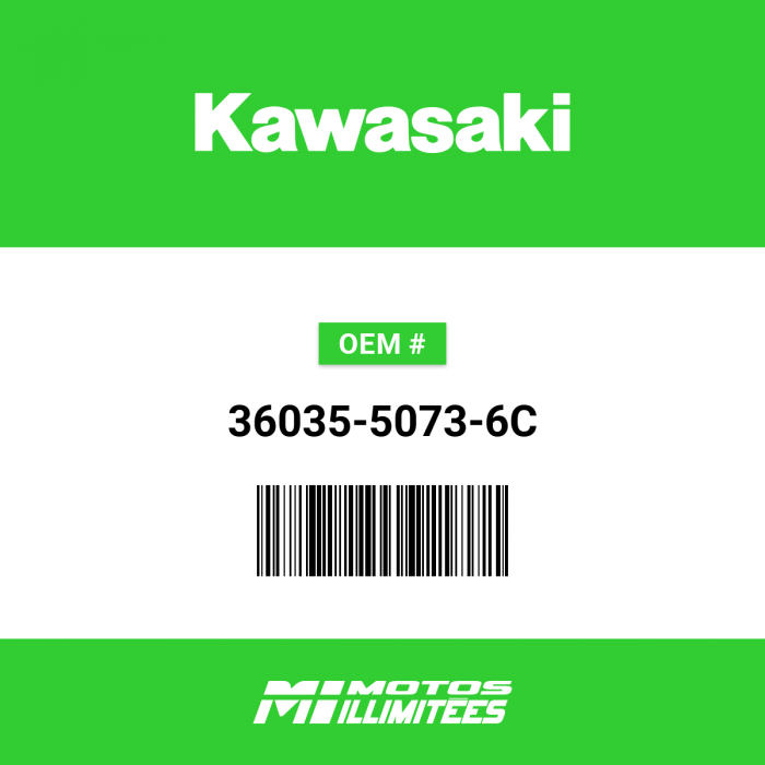 Kawasaki Cover-Side Sub Right Hand Ebony - 36035-5073-6C | FortNine Canada
