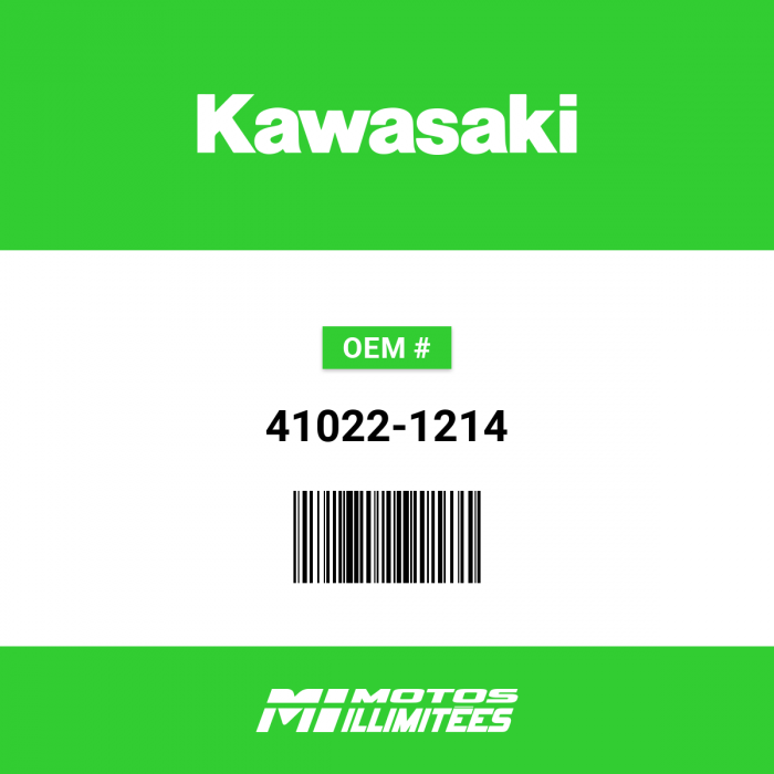 Image of : Kawasaki Tube-Tire 130/80-18 - 41022-1214