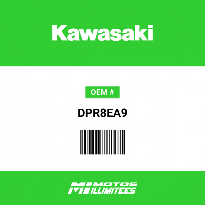 Image of : Kawasaki Spark Plug DPR8EA-9 - DPR8EA9