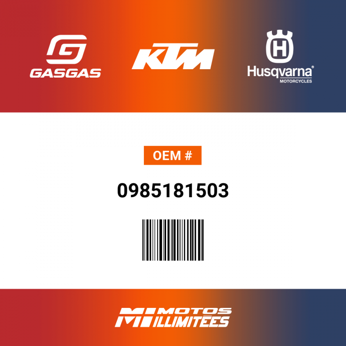 Image of : KTM Self Lock.Nut DIN0985-M18x1.5 - 0985181503