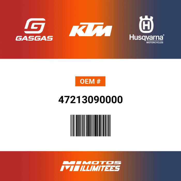 Image of : KTM / GasGas / Husqvarna Rear Brake Pads 85SX 21 - 47213090000